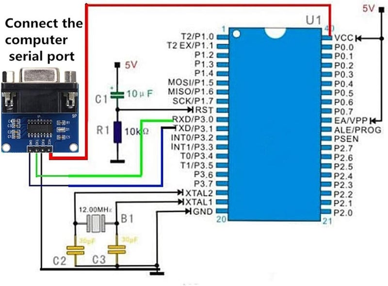 hiBCTR 10 Pieces RS232 to TTL Converter Module COM Serial Port Board MAX3232 MAX232CSE - Image 5